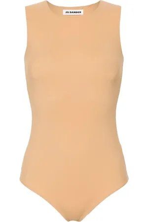 Jil Sander Mouwloze body met ronde hals