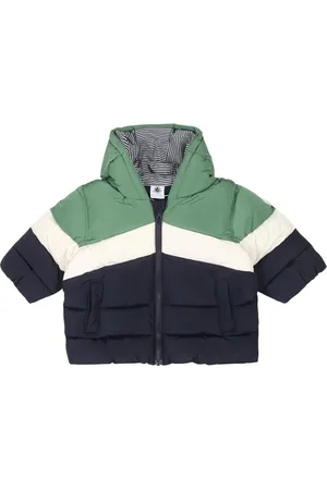 Petit Bateau Gewatteerd jack met logopatch