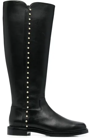 Stuart Weitzman Laarzen verfraaid met parel