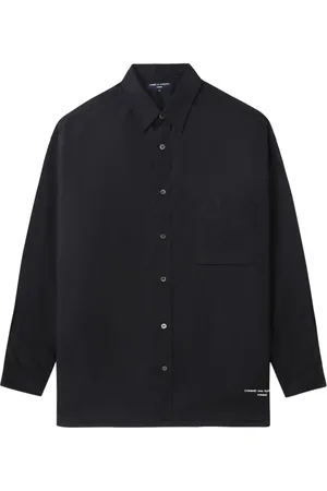 Comme des Garçons Overhemd met geborduurd logo