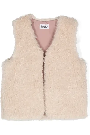 Molo Hatcha gilet van imitatiebont