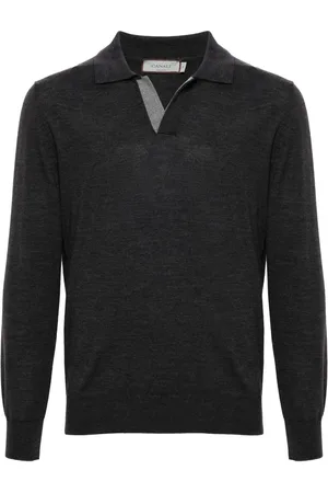 CANALI Poloshirt van merinowol