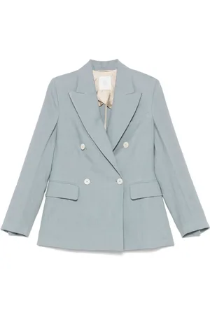 ELEVENTY Blazer met slub textuur