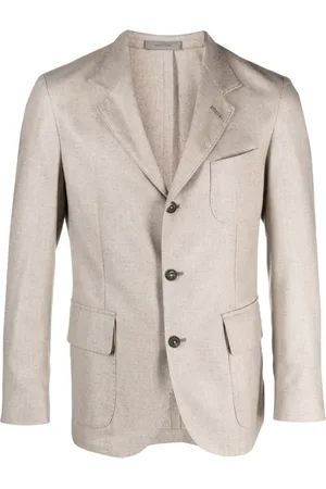 corneliani Blazer met enkele rij knopen