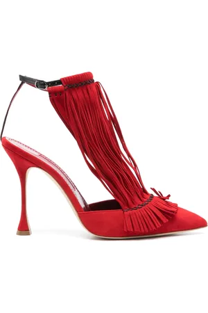 Manolo Blahnik 105 mm Fiki sandalen