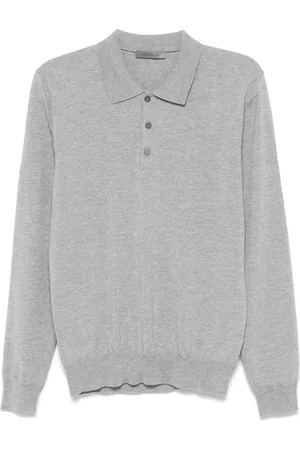 corneliani Poloshirt van scheerwol