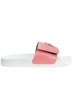Giuseppe Zanotti Slippers met klittenband
