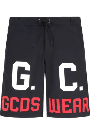 GCDS Zwembroek met logoprint en trekkoord