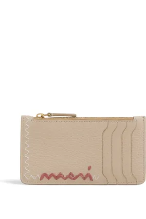 Marni Portemonnee met geborduurd logo