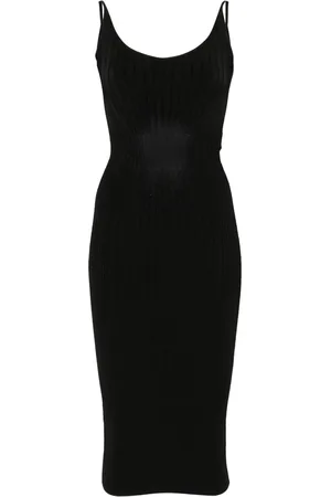 MUGLER Gebreide midi