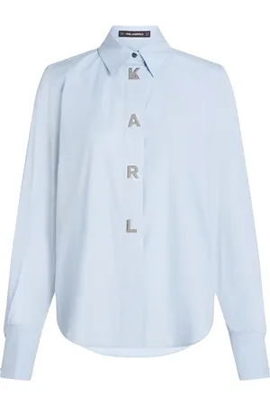 Karl Lagerfeld Karl blouse van biologisch katoen