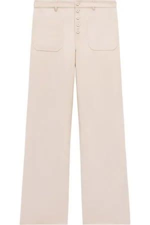 Courrèges Broek met wijde pijpen