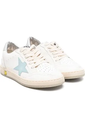 Golden Goose Ball leren sneakers met sterpatch