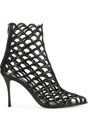 Sergio Rossi Sr Mermaid 90mm geperforeerde pumps