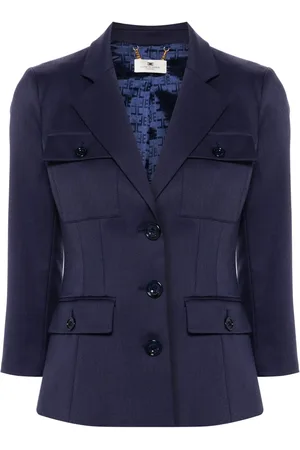 Elisabetta Franchi Twill blazer