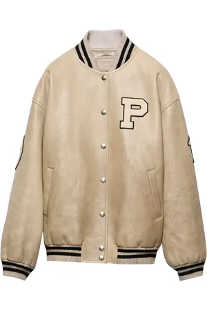 Prada Leren bomberjack