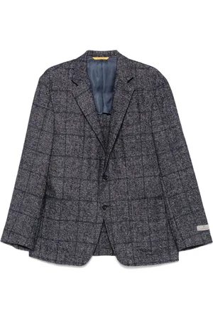 CANALI Geruite blazer