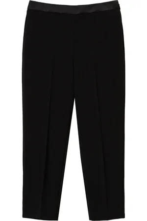 Twin-Set Flanel straight broek