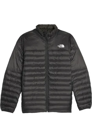 The North Face Gewatteerd jack met logoprint