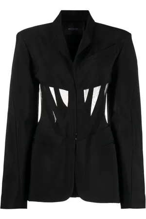 MUGLER Blazer met korset
