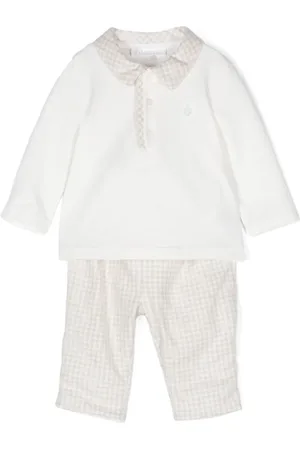 PATACHOU Broek set met gingham ruit