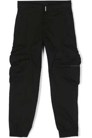 Givenchy Broek met logoplakkaat