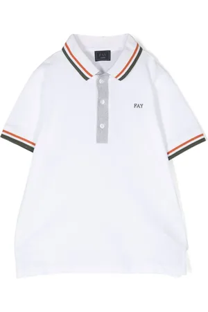 FAY Poloshirt met geborduurd logo
