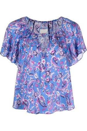 Isabel Marant Penelope blouse met bloemenprint