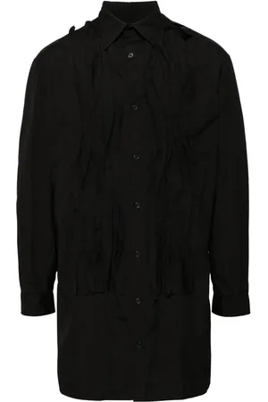 YOHJI YAMAMOTO Gesmockt overhemd