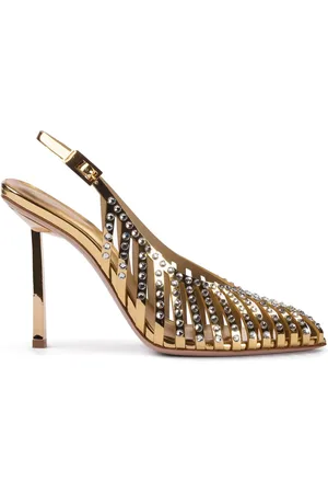 LE SILLA Cage pumps verfraaid met kristallen
