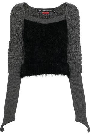 Andersson Bell Furry grofgebreide top