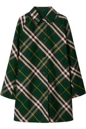 Burberry Omkeerbare geruite jas