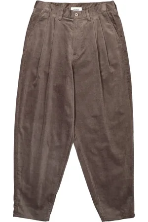 DOUBLET Ribfluwelen broek