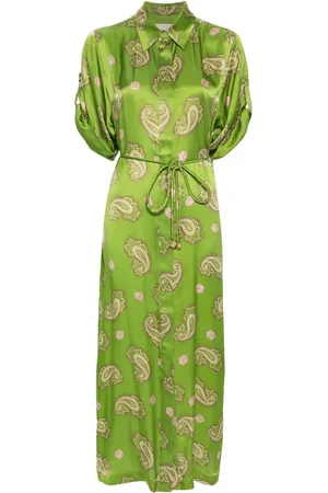 ALÉMAIS Blousejurk met paisley print