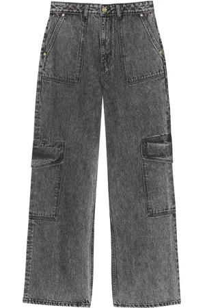Ganni Jeans met wijde pijpen