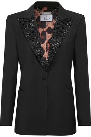 Philipp Plein Blazer met doodskop