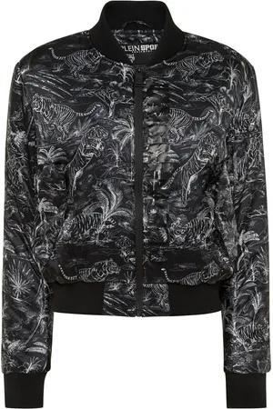 Philipp Plein Bomberjack met jungleprint