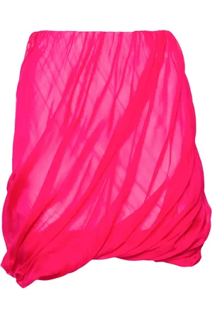Helmut Lang Gesmockte mini