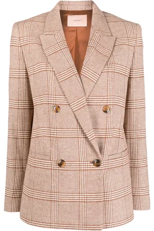 Twin-Set Geruite blazer