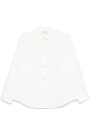 FORTE FORTE Shirt met kanten detail
