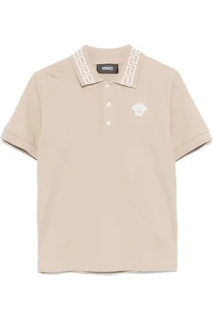 VERSACE Poloshirt met borduurwerk