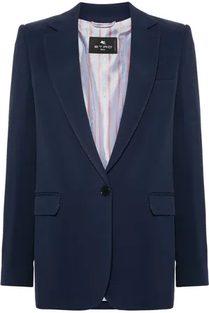 Etro Blazer met enkele rij knopen