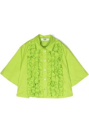 Msgm Shirt met ruche afwerking
