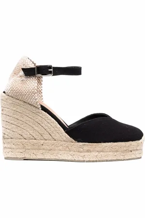 Castaner Chiarita sandalen met sleehak