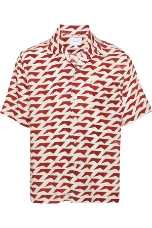 Rhude Overhemd met geometrisch patroon