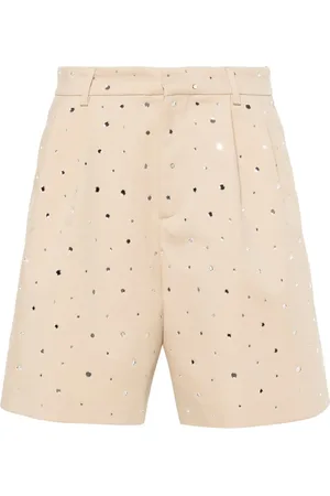 GIUSEPPE DI MORABITO Shorts verfraaid met kristal