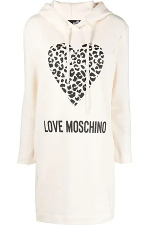 Moschino Jurk met logoprint