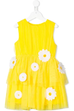 Charabia Jurk met geborduurde bloemen