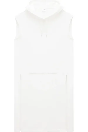 Courrèges Mouwloze tuniek met capuchon