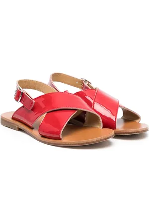 GALLUCCI Tweekleurige sandalen